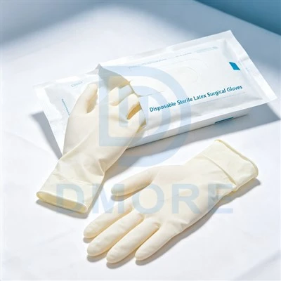 Disposable Sterile Latex Surgical Gloves