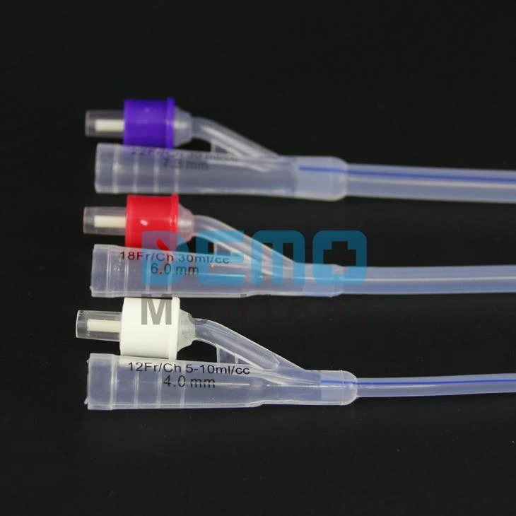 Tuam Tshoj Chaw Tsim Tshuaj Kho Mob Ob Chav Balloons 3 Txoj Kev Silicone Coat...